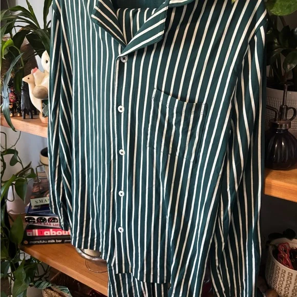 Hanna Andersson Adult Long Sleeve HannaSoft™ Pajama Set | Small - Picture 4 of 6